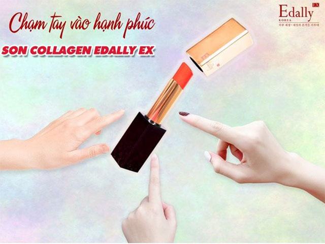 Son môi Collagen Edally EX Hàn Quốc nhập khẩu, chính hãng - Giúp phụ nữ luôn xinh đẹp trên hành trình hạnh phúc
